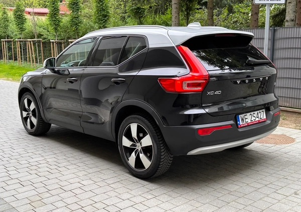 Volvo XC 40 cena 142800 przebieg: 51840, rok produkcji 2021 z Ruda Śląska małe 191